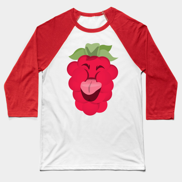 Raspberries II Raspberry Baseball TShirt TeePublic